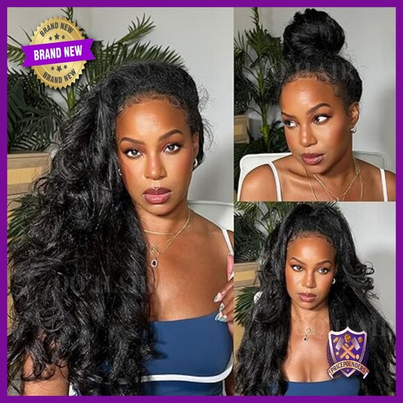 22 Inch Human Hair Wig 180% Density Glueless 360 Lace Front